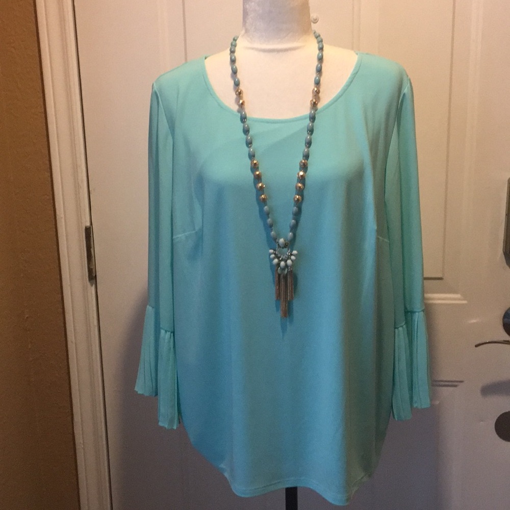 NWOT Allison Daley pullover blouse size XL